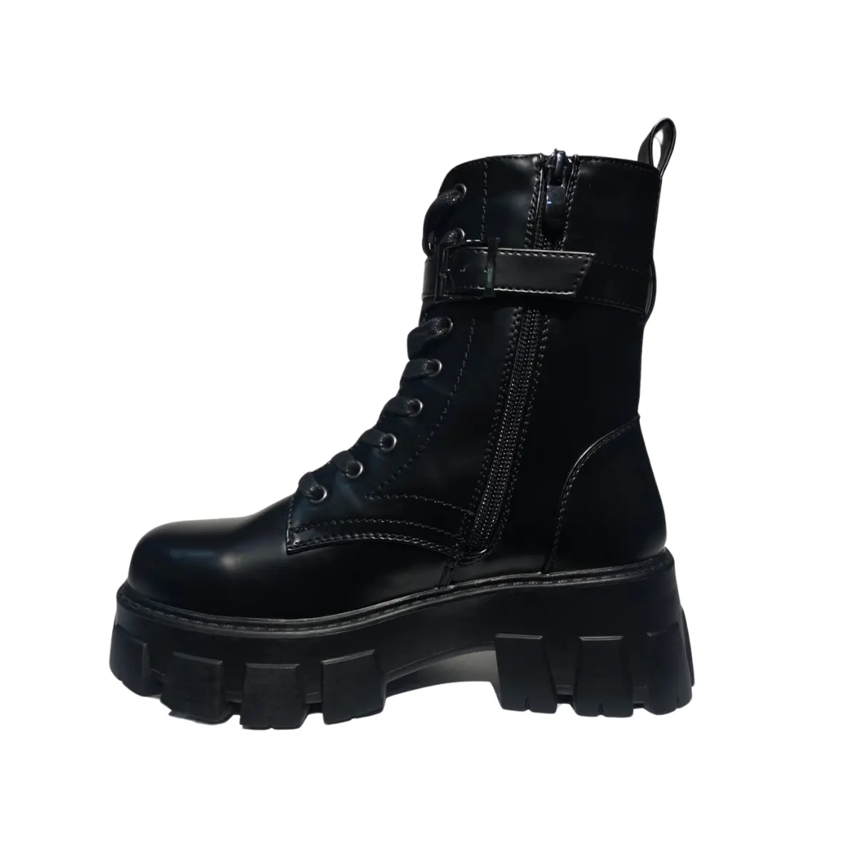 Combat Boots Black Bolsito Cel001 - Imagen 3