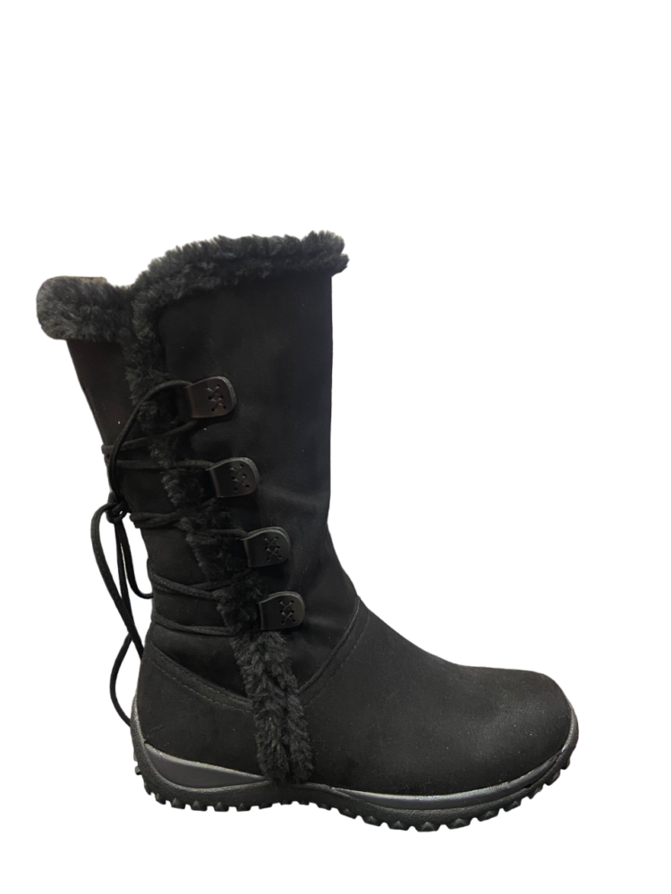 Botas trenzas media caña