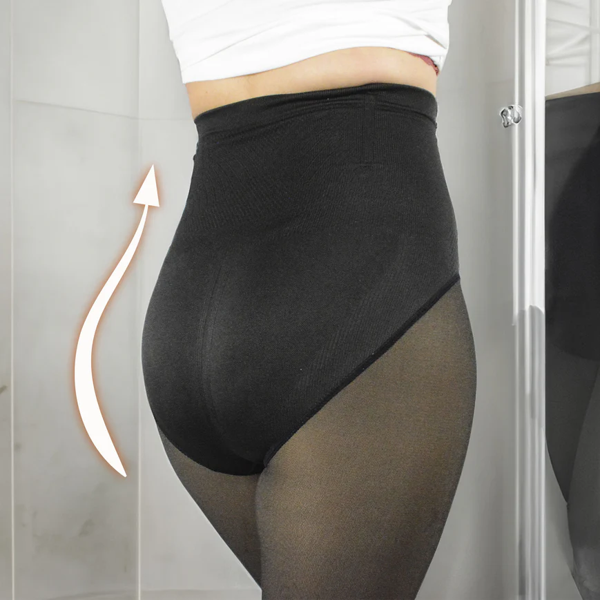 Panty Completa Efecto Piel Con Calzón - Imagen 2
