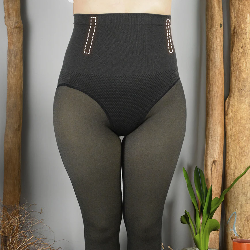 Panty Completa Efecto Piel Con Calzón - Imagen 3